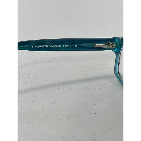 Coach HC 6040 Brooklyn Eyeglasses 5116 Dark Tortoise Teal Designer Frames Luxury - Picture 5 of 9